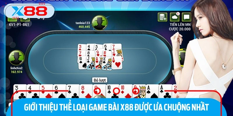 Các thể loại game bài nổi trội tại hệ thống